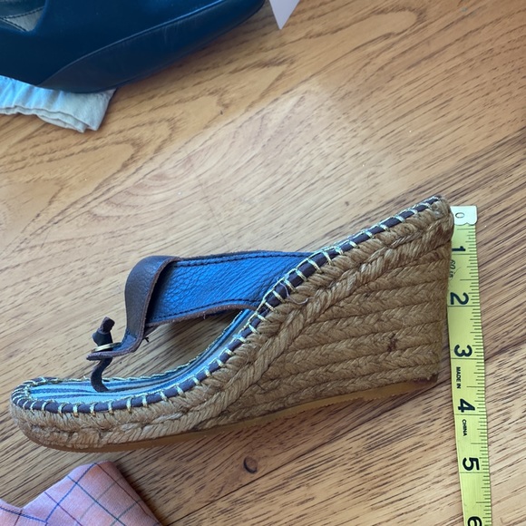 🔥 EUC!! Womens Burberry heeled Espadrilles! US size 5, EU 35. Pristine!🔥 - Picture 12 of 12